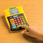 Educational Insights See 'n' Solve Over 16-Digit Battery Powered Basic Calculator, Gray/Yellow (8479)