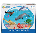 Learning Resources Jumbo Ocean Animals, Set of 6 (LER0696)