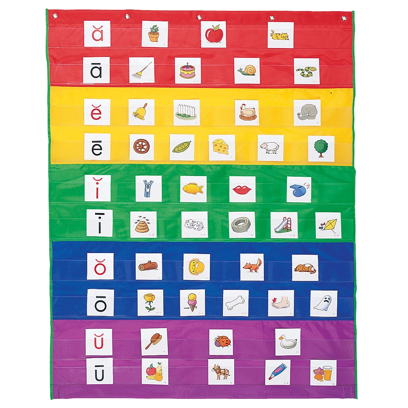 Learning Resources Rainbow Pocket Chart (LER2197)