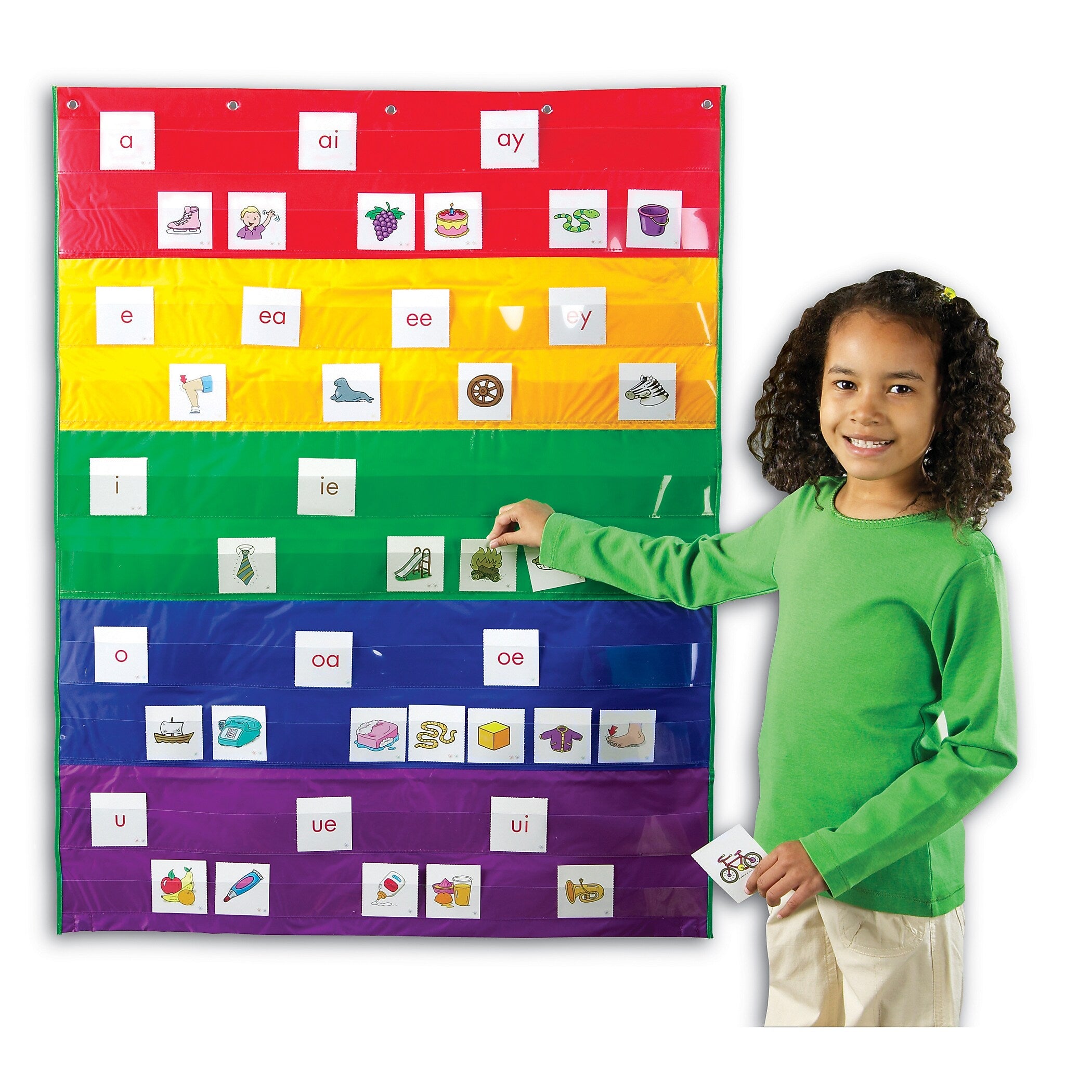 Learning Resources Rainbow Pocket Chart (LER2197)