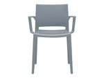 Global Bakhita Polypropylene Banquet/Reception Chair, Milk 4/Carton (6750MLK)
