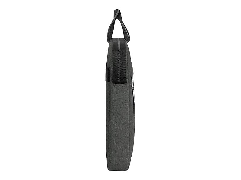 Solo Downtown 15.6" Laptop Briefcase, Gray Polyester (UBN126-10)
