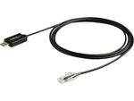 StarTech 6' USB to RJ45 Console Cable, Black