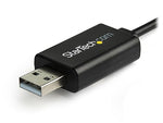 StarTech 6' USB to RJ45 Console Cable, Black