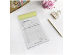 Cosco Artistic 2-Part Carbonless Sales Orders, 4.25" x 7.25", 50 Sets/Book (074015)