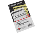 Cosco Business 2-Part Carbonless Sales Orders, 4.25" x 7.25", 50 Sets/Book (074017)