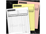 Cosco Business 3-Part Carbonless Invoices, 8.5" x 11", 50 Sets/Book (074006)