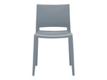 Global Bakhita Polypropylene Banquet/Reception Chair, Alloy 4/Carton (6751ALY)