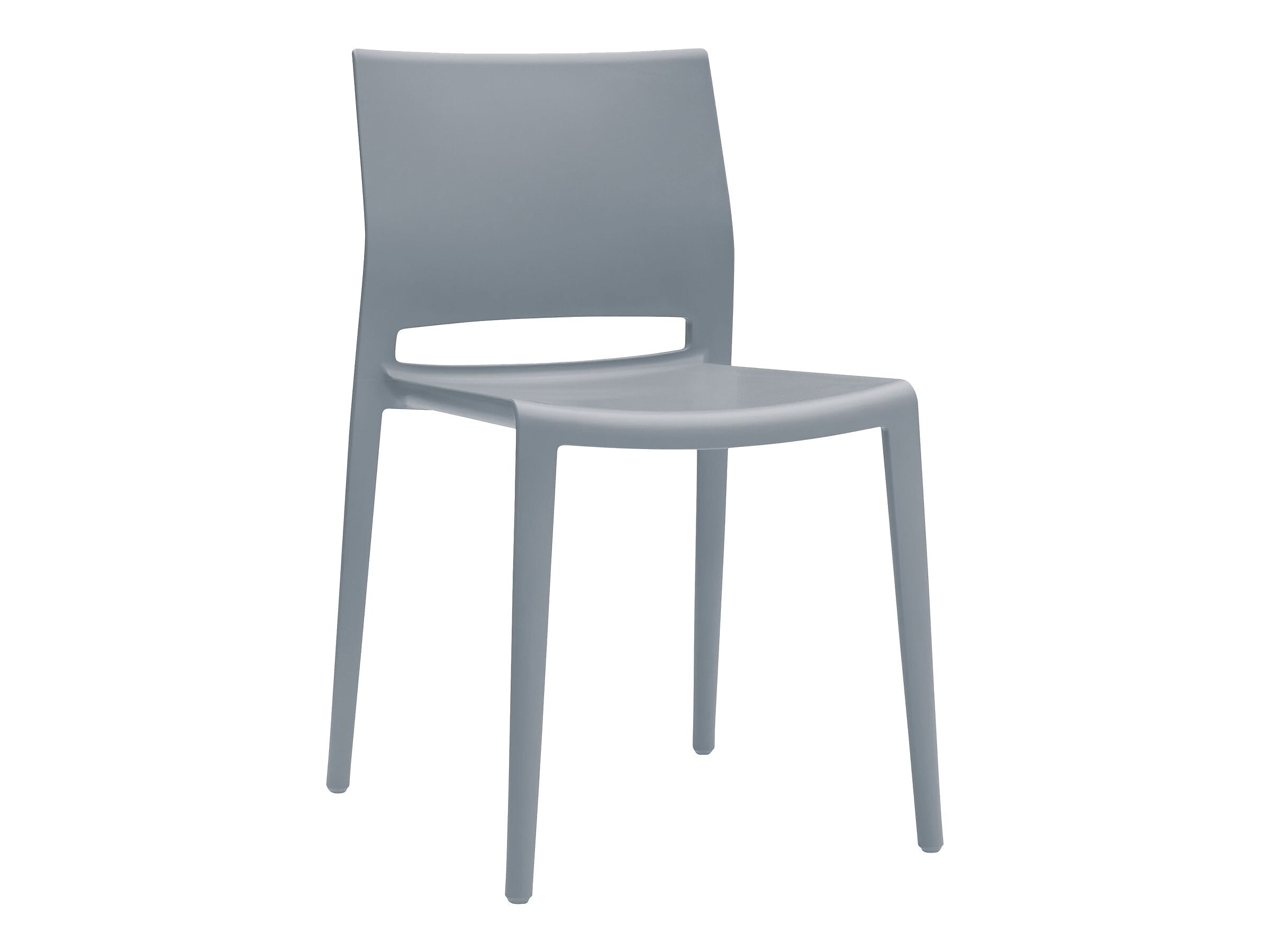 Global Bakhita Polypropylene Banquet/Reception Chair, Alloy 4/Carton (6751ALY)