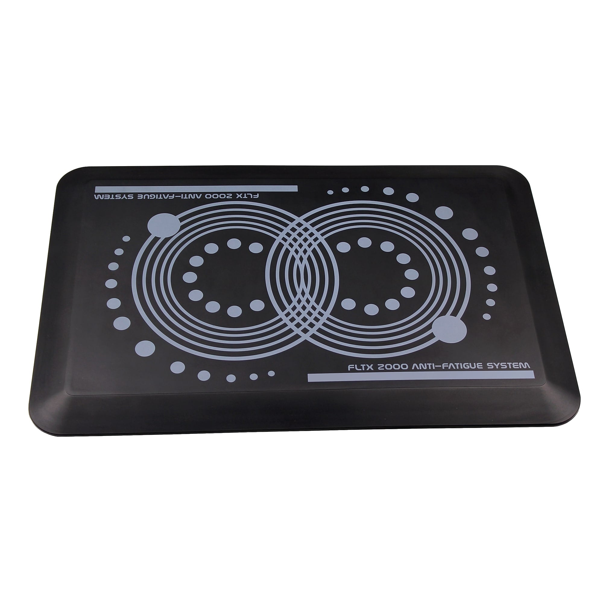 Floortex AFS-TEX 2000 Active Anti-Fatigue Mat, 24" x 16", Black (FCA21624BK)