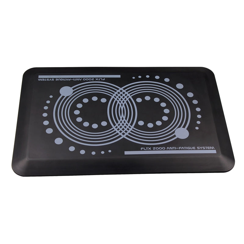 Floortex AFS-TEX 2000 Active Anti-Fatigue Mat, 24" x 16", Black (FCA21624BK)