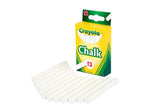 Crayola Chalkboard Chalk Sticks, White, 12/ Box, 36 Boxes/Bundle (BIN320-36)