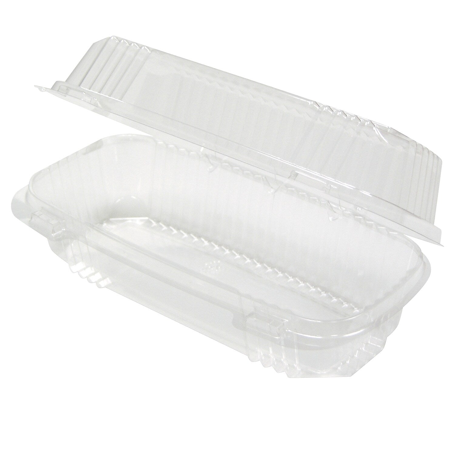 Pactiv ClearView SmartLock Containers, Clear, 8 1/2w x 2 1/2d x 4h, 250/Carton