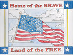 S&S Home of the Brave Painting, Multicolor, 24/Pack (GP3310)