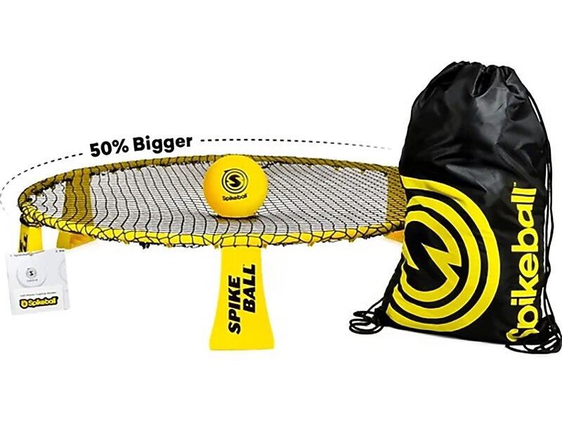 S&S Spikeball Rookie Set Game, Yellow/Black (S-ROOK-001)