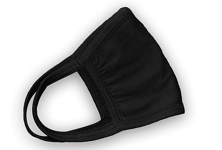 ATA Reusable Cloth Face Masks for Adults, Cotton, Black, 10 Masks/Pack (MK100SS-2)