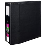 Avery EZD Heavy Duty 5" 3-Ring Non-View Binder, Black (08901)