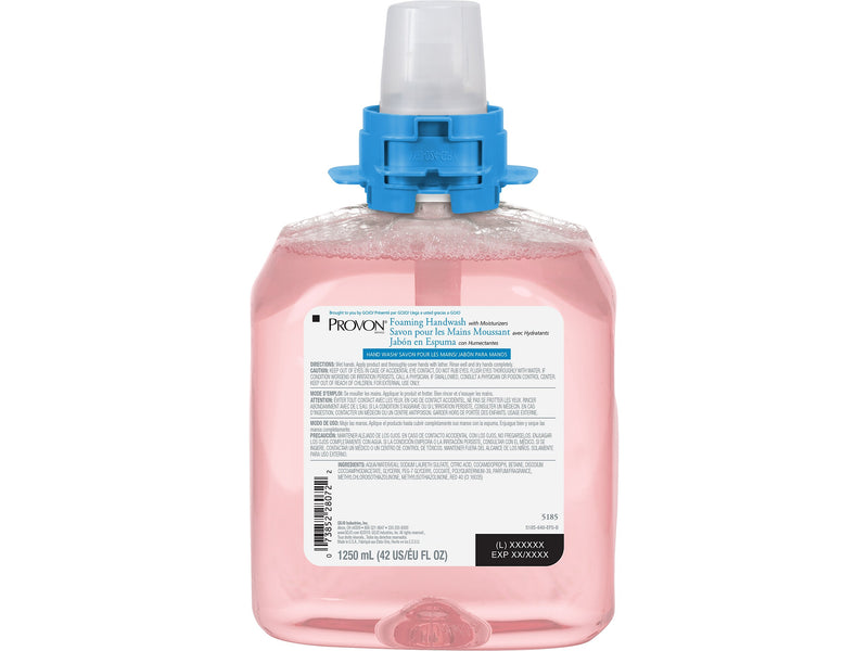 PROVON Foaming Hand Soap Refill for FMX12 Dispenser, Cranberry Scent, 1250 ml., 4/Carton (5185-04)