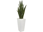 Nearly Natural Sansevieria in Planter (9639)