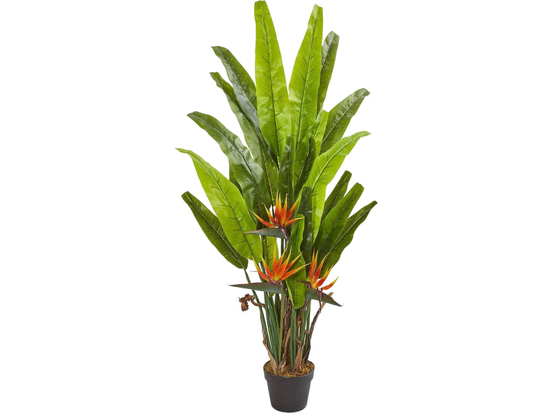 Nearly Natural Bird of Paradise in Pot (6355)