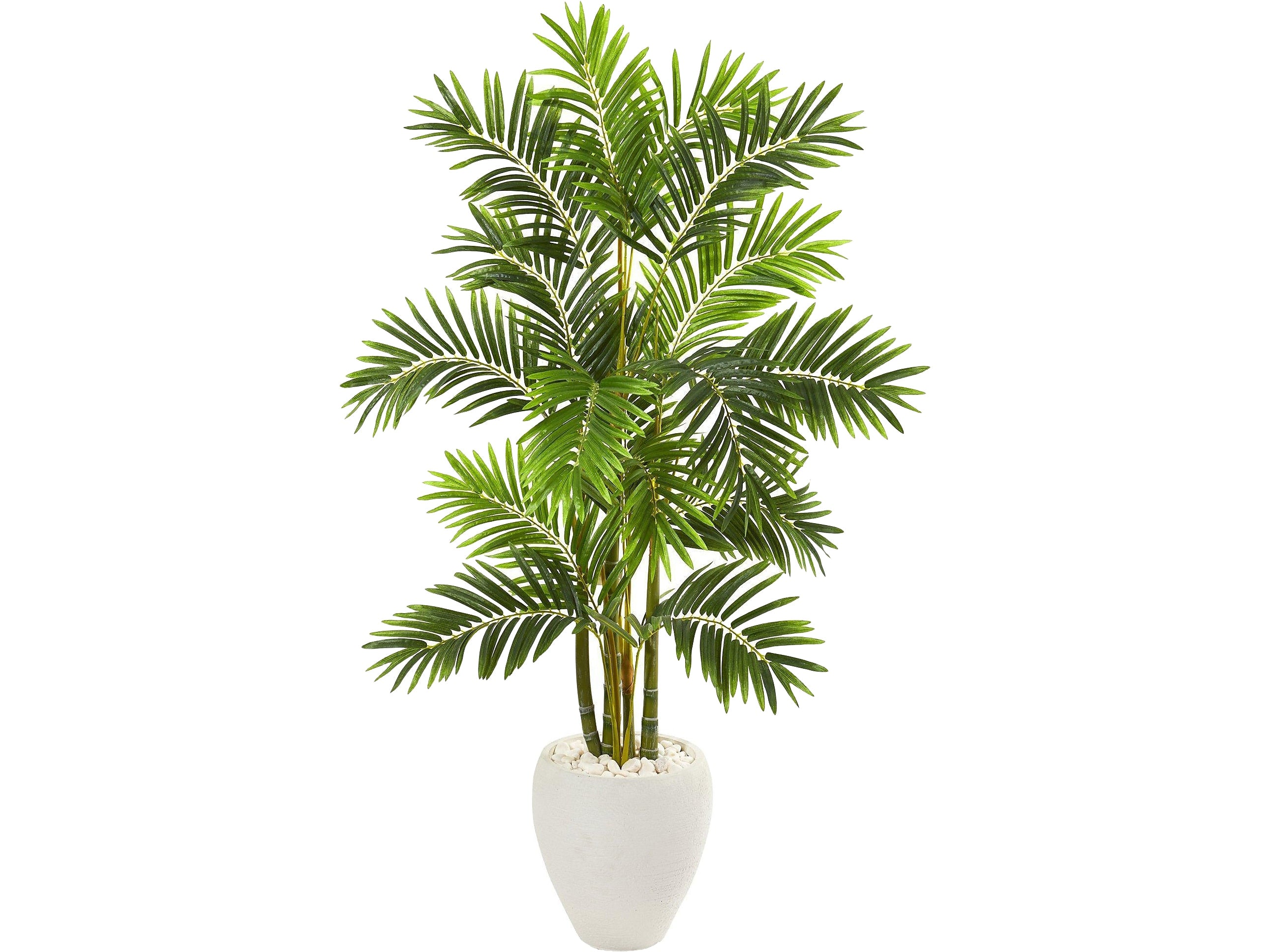 Nearly Natural Areca Palm Tree in Pot (9805)