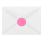 JAM Paper Circle Round Label Seals, 1 2/3" Diameter, Ultra Pink, 24 Labels/Sheet, 5 Sheets/Pack (147627062)