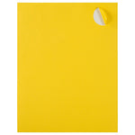 JAM Paper Circle Round Label Sticker Seals, 1 2/3 Inch Diameter, Yellow, 24 Labels/Sheet, 5 Sheets/Pack (147627067)