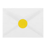 JAM Paper Circle Round Label Sticker Seals, 1 2/3 Inch Diameter, Yellow, 24 Labels/Sheet, 5 Sheets/Pack (147627067)