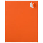 JAM Paper Circle Round Label Sticker Seals, 1 2/3" Diameter, Orange, 24 Labels/Sheet, 5 Sheets/Pack (147627053)