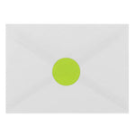 JAM Paper Round Label Seals, 1 2/3" Diameter, Ultra Lime Green, 24 Labels/Sheet, 5 Sheets/Pack (147627049)