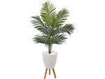 Nearly Natural Kentia Palm in Planter (9837)