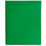 JAM Paper 2-Pocket Plastic Folders, Green, 6/Pack (382EGRD)