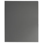 JAM Paper Heavy Duty 2-Pocket Folders, Grey, 6/Pack (383HGYA)