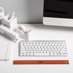 JAM Paper Stainless Steel 12" Ruler, Orange, 12/Pack (347M12ORB)