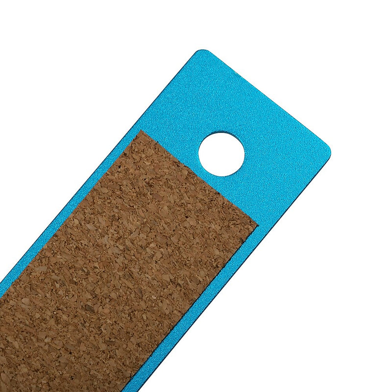 JAM Paper Stainless Steel 12" Ruler, Blue, 12/Pack (347M12BUB)