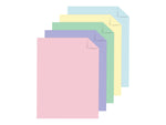 Neenah Paper Astrodesigns 65 lb. Cardstock Paper, 8.5" x 11", Pastel Assortment, 50 Sheets/Pack (91803)