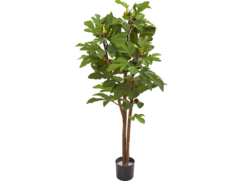 Nearly Natural Fig Tree in Pot (9165)