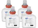 PURELL 70% Alcohol Gel Hand Sanitizer Refill for TFX Dispenser, 40.6 Oz., 4/Carton (5485-04)