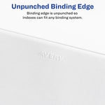 Avery Individual Legal Dividers, Letter Size, Tab C, White (01403)