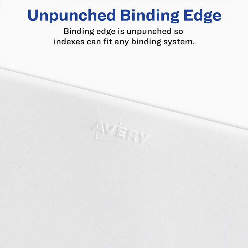 Avery Individual Legal Dividers, Letter Size, Tab C, White (01403)
