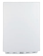 Avery Premium Collated Legal Paper Dividers, 1-25 & Table of Content Tabs, White, Avery Style, Letter Size, Bottom Tab (11378)