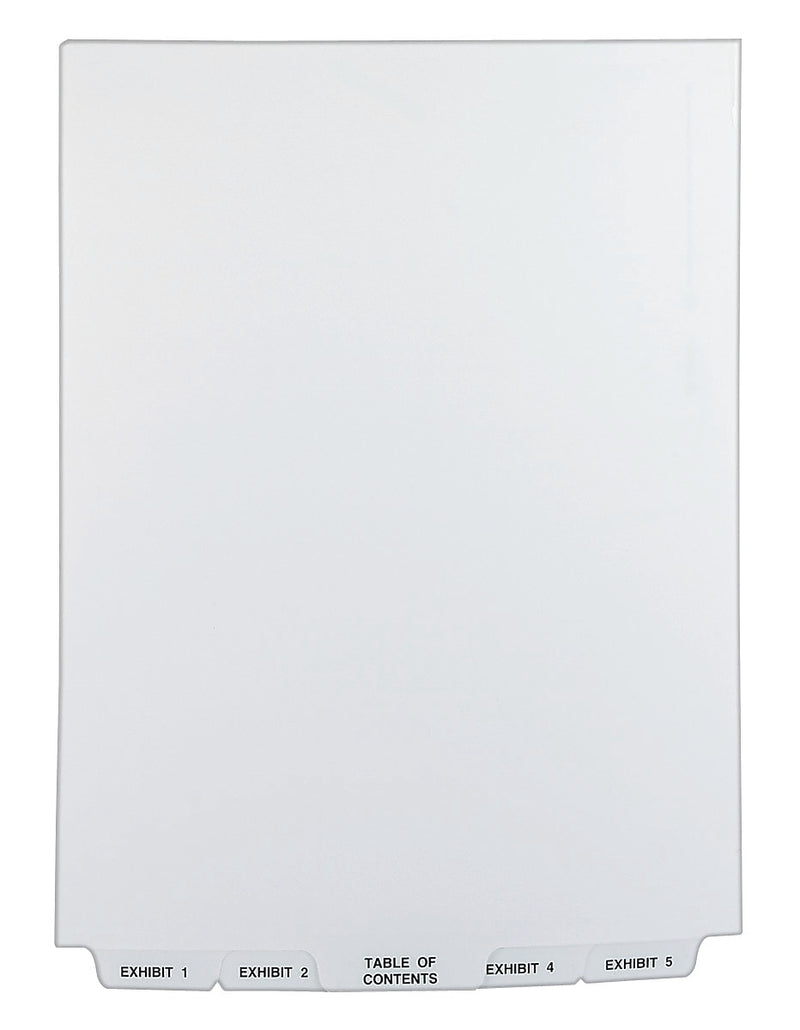 Avery Premium Collated Legal Paper Dividers, 1-25 & Table of Content Tabs, White, Avery Style, Letter Size, Bottom Tab (11378)