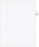 Avery Legal Pre-Printed Paper Dividers, Side Tab #7, White, Avery Style, Letter Size, 25/Pack (11917)