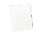 Avery Premium Collated Legal Paper Dividers, 76-100 & Table of Content Tabs, White, Avery Style, Letter Size (11397)