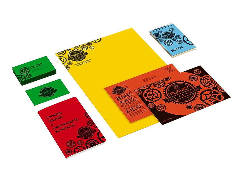 Astrobrights 65 lb. Cardstock Paper, 8.5" x 11", Eco Assortment, 250 Sheets/Pack (98853)