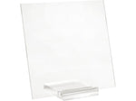 Russell+Hazel Acrylic Bloc Collection Plastic Document Stand with Lip, Clear (31384)