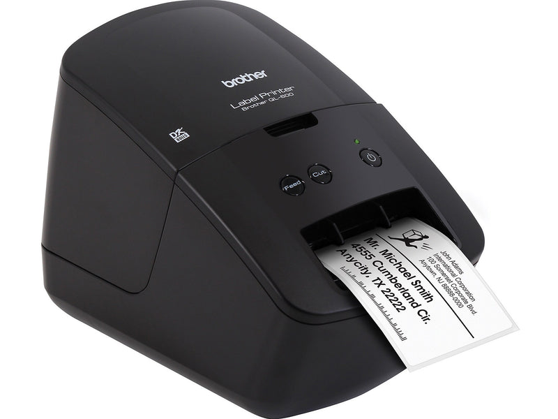 Brother QL-600 Desktop Thermal Label Printer, Black (QL600)
