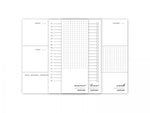Russell+Hazel In Due Time Notepads, White/Gold, 80 Sheets/Pad, 3 Pads/Set (27619)
