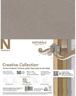 Neenah Paper 65 lb. Cardstock Paper, 8.5" x 11", Naturals Assortment, 50 Sheets/Ream (99316MA)