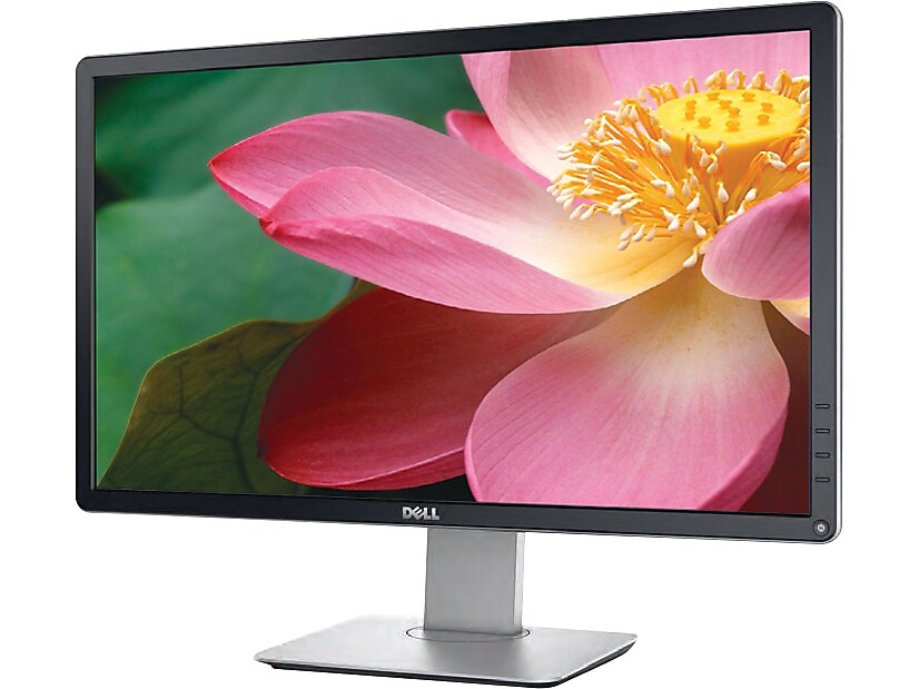 Dell P2414H Refurbished 23.8" LCD Monitor, Black/Gray